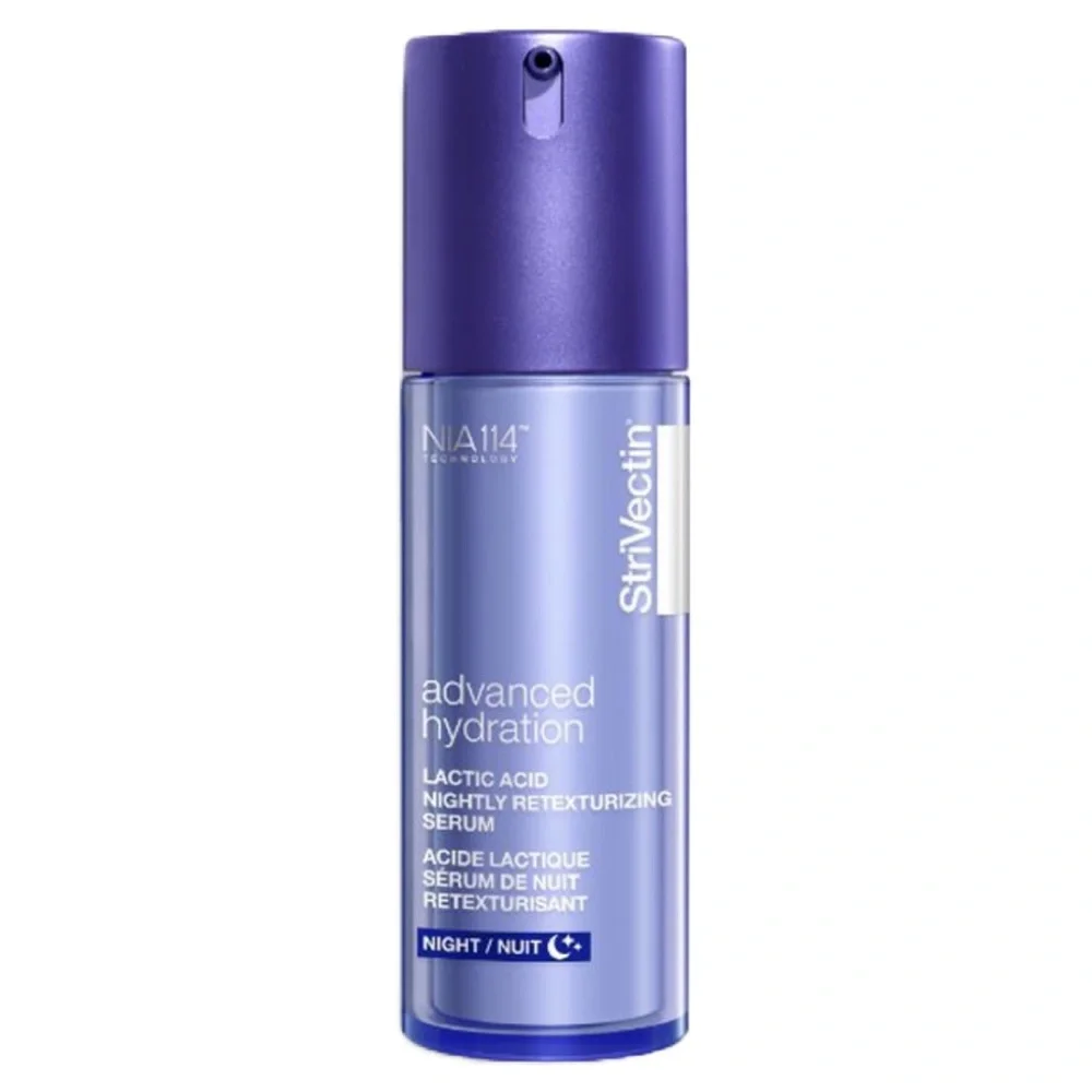 LAST 1! StriVectin Advanced Hydration Lactic Acid Nightly Retexturizing Serum